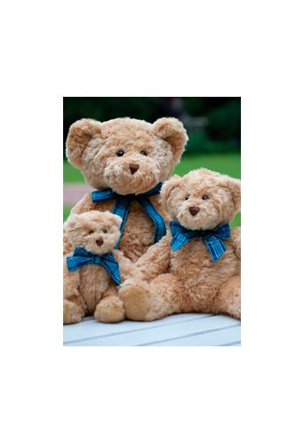 MM01 Peluche ours brun clair MUMBLES (Petit modèle 20.5cm)